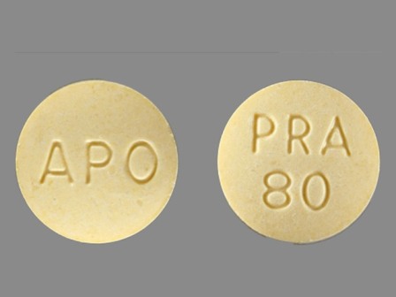 APO PRA 80: Pravastatin Sodium 80 mg Oral Tablet