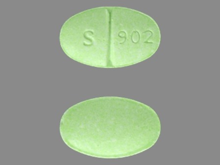 S 902: Alprazolam 1 mg Oral Tablet