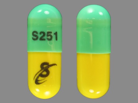 S251 S: (60429-554) Chlordiazepoxide Hydrochloride 5 mg Oral Capsule by Golden State Medical Supply, Inc.