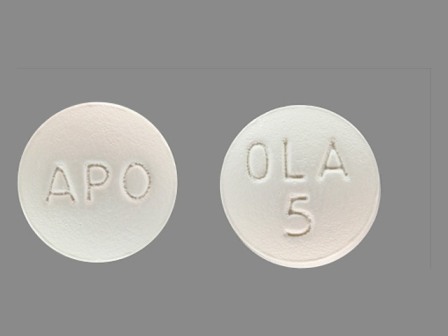 APO OLA 5: (60429-621) Olanzapine 5 mg Oral Tablet, Film Coated by Contract Pharmacy Services-pa
