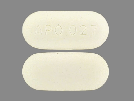 APO 027: (60505-0027) Ticlopidine 250 mg Oral Tablet by Apotex Corp.