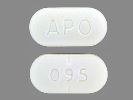 APO 095: (60505-0095) Doxazosin 4 mg Oral Tablet by Avkare, Inc.