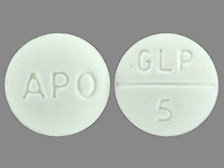 APO GLP 5: (60505-0141) Glipizide 5 mg Oral Tablet by Remedyrepack Inc.