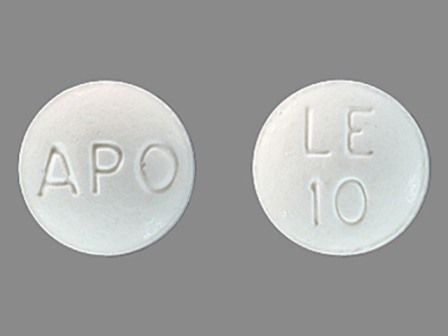 LE 10 APO: (60505-2502) Leflunomide 10 mg Oral Tablet by Apotex Corp.