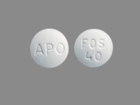 APO FOS 40: (60505-2512) Fnp Sodium 40 mg Oral Tablet by Apotex Corp.