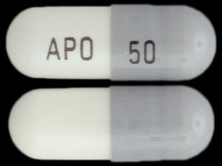 APO 50: (60505-2546) Zonisamide 50 mg Oral Capsule by Apotex Corp.
