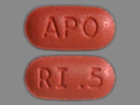 APO RI 5: (60505-2585) Risperidone 0.5 mg Oral Tablet by Apotex Corp APO RI 5: (60505-2585) Risperidone 0.5 mg Oral Tablet by Apotex Corp