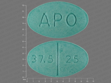 37 5 25 APO: (60505-2656) Triamterene and Hydrochlorothiazide Oral Tablet by Remedyrepack Inc.