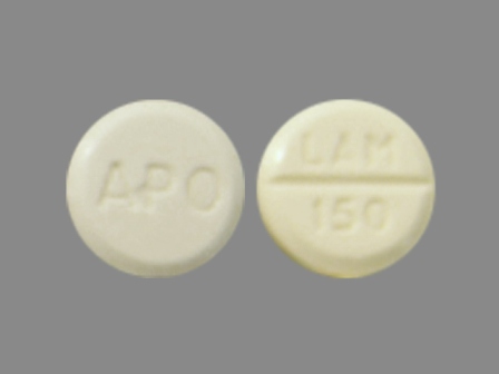 LAM 150 APO: (60505-2665) Lamotrigine 150 mg Oral Tablet by Apotex Corp