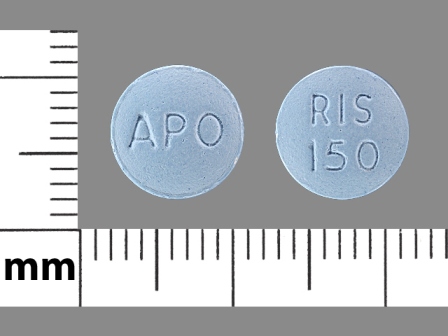 APO RIS 150: (60505-3097) Risedronate Sodium 150 mg Oral Tablet, Film Coated by Apotex Corp.