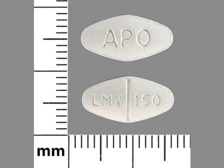 APO LMV 150: (60505-3251) 3tc 150 mg Oral Tablet by Apotex Corp.