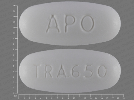 APO TRA650: (60505-3638) Tranexamic Acid 650 1/1 Oral Tablet by Apotex Corp.
