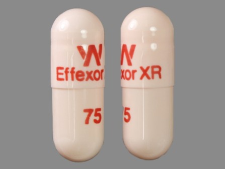 W EffexorXR 75: (60505-3779) Venlafaxine (As Venlafaxine Hydrochloride) 75 mg 24 Hr Extended Release Capsule by Rebel Distributors Corp