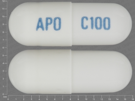 APO C100: (60505-3848) Celecoxib 100 mg Oral Capsule by Nucare Pharmaceuticals, Inc.