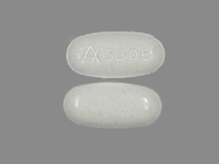 Ax 5306: (60505-5306) Acycycloguanosine 400 mg Oral Tablet by Apotex Corp.