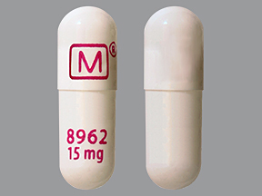 M 8962 15 mg: (60687-150) Dextroamphetamine Sulfate 15 mg Oral Capsule, Extended Release by American Health Packaging