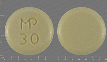 MP 30: Chlorthalidone 25 mg Oral Tablet