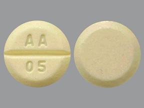 AA 05: (60687-381) Phytonadione 5 mg Oral Tablet by American Health Packaging