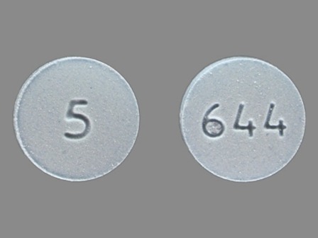644 5: Metolazone 5 mg Oral Tablet