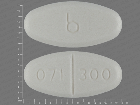b 071 300: (60687-553) Isoniazid 300 mg Oral Tablet by American Health Packaging