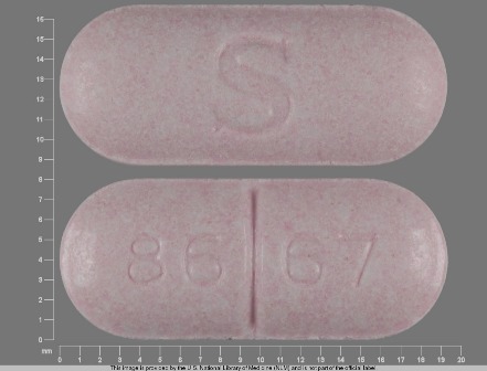 8667 S: Skelaxin 800 mg Oral Tablet