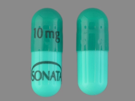10 mg SONATA: (60793-146) Sonata 10 mg Oral Capsule by Pfizer Laboratories Div Pfizer Inc