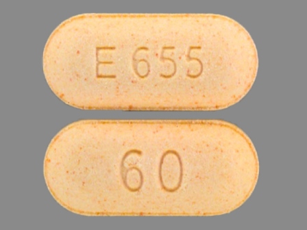 E655 orange tablet