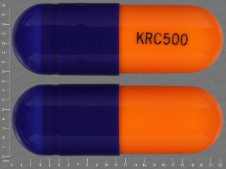 KRC500: (61442-172) Cefaclor 500 mg Oral Capsule by Carlsbad Technology, Inc.