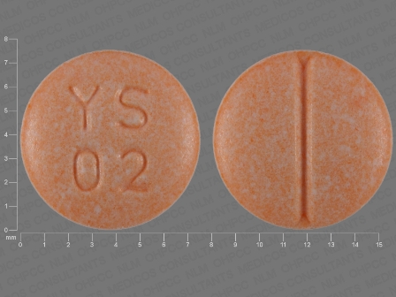 YS 02: (61442-322) Clonidine Hydrochloride .2 mg Oral Tablet by Golden State Medical Supply, Inc.