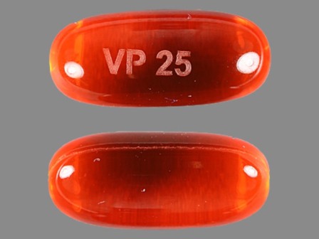 VP 25: (61748-025) Ethosuximide 250 mg Oral Capsule by Versapharm Incorporated