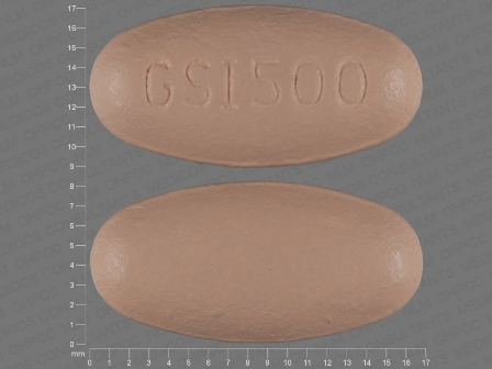 GSI500: (61958-1001) Ranexa 500 mg 12 Hr Extended Release Tablet by Cardinal Health