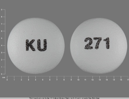 KU 271: Oxybutynin Chloride 10 mg 24 Hr Extended Release Tablet