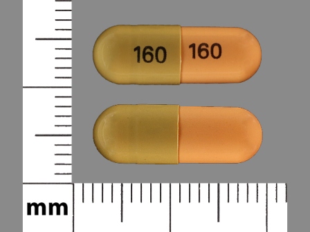 160: Tamsulosin Hydrochloride 0.4 mg Modified Release Oral Capsule
