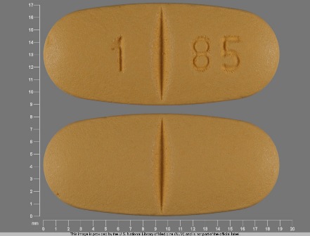 185: (62756-185) Oxcarbazepine 600 mg Oral Tablet by Sun Pharmaceutical Industries Limited