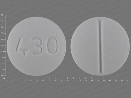 430: (62756-430) Lithium Carbonate 300 mg Oral Tablet by Remedyrepack Inc.