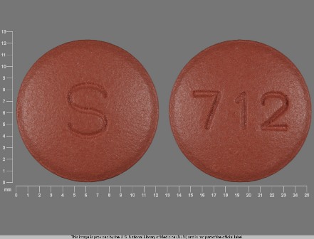 S 712: (62756-712) Topiramate 200 mg Oral Tablet, Film Coated by Remedyrepack Inc.