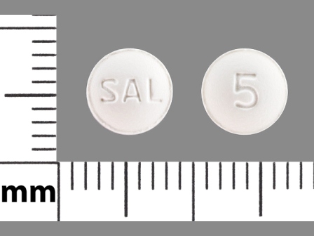 SAL 7 5: (62856-705) Salagen 5 mg Oral Tablet by Eisai Inc.