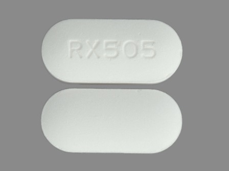 RX505: (63304-505) Acycycloguanosine 800 mg Oral Tablet by Ranbaxy Laboratories Ltd.