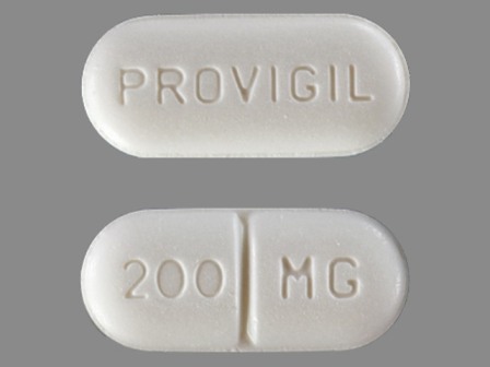 PROVIGIL 200 MG: (63459-201) Provigil 200 mg Oral Tablet by Physicians Total Care, Inc.