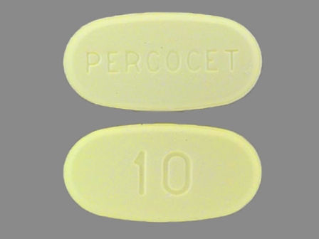 PERCOCET 10: Percocet 10/650 Oral Tablet