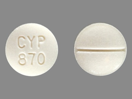 CYP 870: (63717-870) Carbinoxamine Maleate 4 mg Oral Tablet by Cypress Pharmaceutical, Inc.