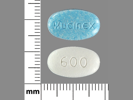 Mucinex 600: (63824-008) Mucinex 600 mg Oral Tablet, Extended Release by Lake Erie Medical Dba Quality Care Products LLC