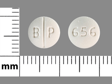 BP 656: (64376-656) Methimazole 10 mg Oral Tablet by State of Florida Doh Central Pharmacy