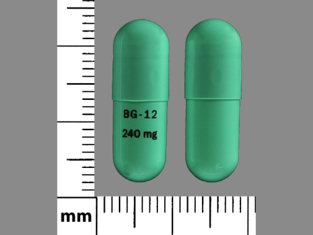 BG 12 240mg : (64406-006) Tecfidera 240 mg Enteric Coated Capsule by Biogen Idec Inc.