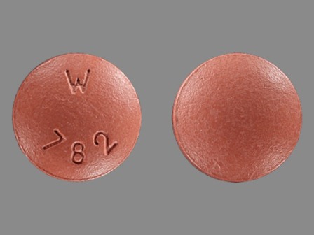 W782: (64679-782) Carbidopa 12.5 mg / Entacapone 200 mg / L-dopa 50 mg Oral Tablet by Wockhardt USA LLC.