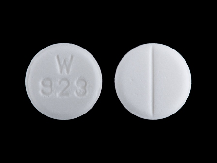 W 923: Enalapril Maleate 2.5 mg Oral Tablet