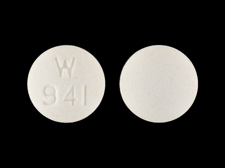 W 941: (64679-941) Lisinopril 20 mg Oral Tablet by Stat Rx USA LLC