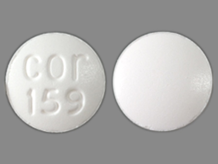 cor 159: (64720-159) Cilostazol 100 mg Oral Tablet by Corepharma LLC.