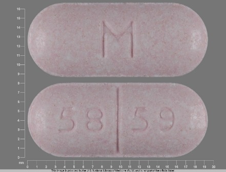 M 5859: (64720-321) Metaxalone 800 mg Oral Tablet by Corepharma, LLC