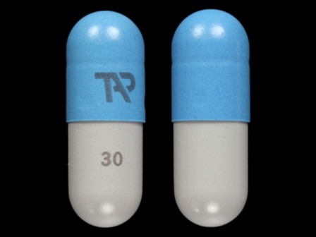TAP 30: (64764-171) Kapidex 30 mg Enteric Coated Capsule by Takeda Pharmaceuticals America, Inc.